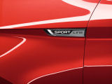 Sport Line - genuine Skoda Auto,a.s. emblem from Superb III Sport Line - LEFT