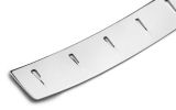 Octavia III Combi RS - rear bumper protective panel on OEM design - CHROME STAINLESS STEEL