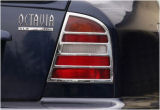 for Octavia 97-00 - CHROME tail light covers