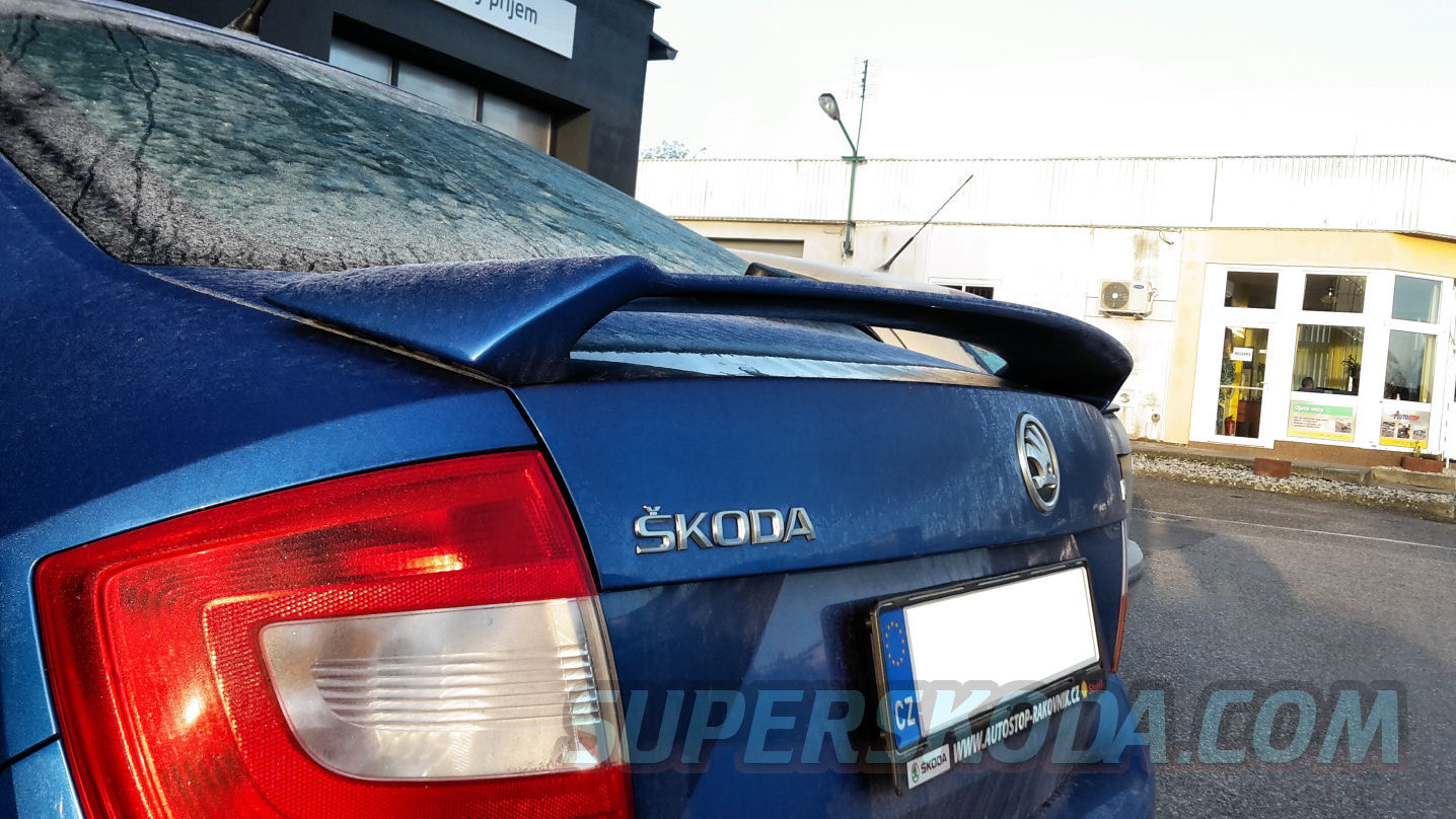 skoda rapid spoiler price