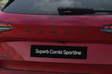 Superb IV - original Skoda Auto, a.s. SportLine BLACK 'SKODA' Logo (from Superb IV Sportline)