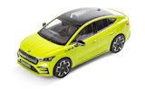 Enyaq Coupe RS - Skoda Auto,a.s. offiziell lizenziertes 1:43 Diecast Modell - MAMBA GREEN