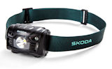 LED-ajovalaisin USB-latauksella - alkuperäinen Skoda Auto,a.s. tuote.