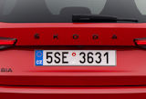 Fabia IV - original Skoda Auto, a.s. SportLine BLACK 'SKODA' Logo (from Fabia IV Monte Carlo)