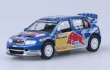 Fabia WRC 2005 - 1/43 offisiell Skoda Auto, a.s. lisensiert støpemodell i 1:43