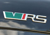 for Fabia III - rear RS emblem from the for Octavia II RS Facelift - CLEARANCE SALE- 60% DISCOUNT