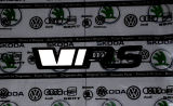 SUPERB -embleem voor de achterklep - uit 2020 voor Kodiaq RS - MONTE CARLO BLACK (F9R) - GLOW WHI
