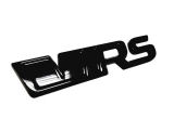para Fabia III - emblema trasero RS de la edición limitada 2018 RS245 - BLACK MAGIC - (110x22) - NUEVO 20