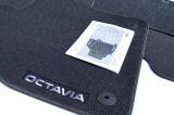 Octavia III - padlószőnyegek STANDARD, eredeti Skoda Auto,a.s. - LHD