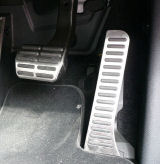 Superb II 09-15 - pedali originali Skoda Auto,a.s. RS per cambio AUTOMATICO - RHD