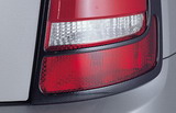Fabia Combi/Sedan - hátsó hátsó lámpaburkolatok - 99-04 V2 Carbon