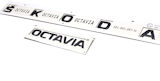 Octavia IV - alkuperäinen Skoda MONTE CARLO musta tunnussarja PITKÄ versio - SKODA + OCTAVIA