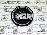 Octavia III - origineel Skoda MONTE CARLO zwart embleem