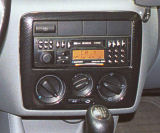 per Octavia I 96-00 - pannello centrale car audio CARBONIO - MARTINEK AUTO